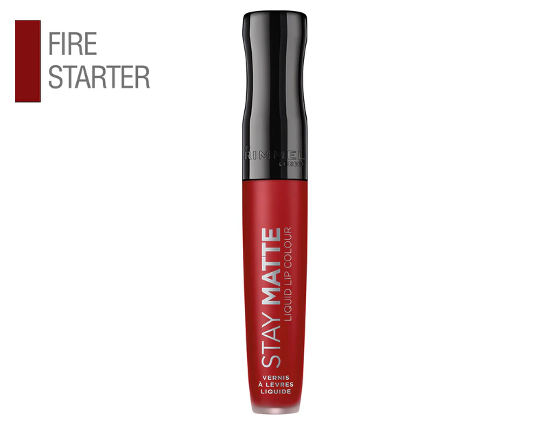 Rimmel Stay Matte Liquid Lip Colour 5.5mL - #500 Fire Starter