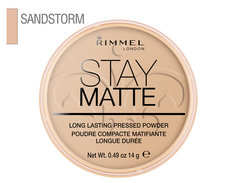 Rimmel Stay Matte Pressed Powder 14g - #004 Sandstorm