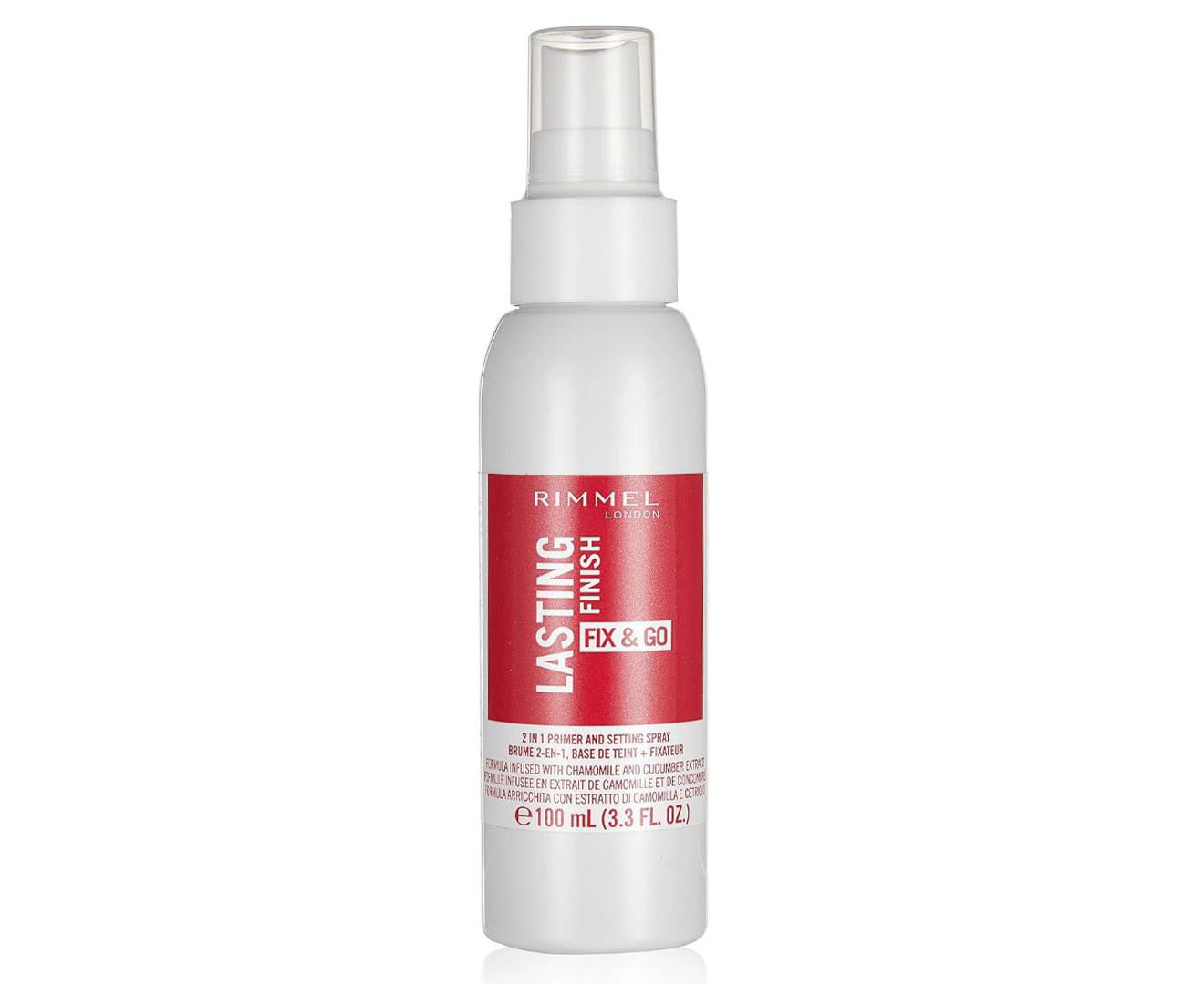 Rimmel Lasting Finish Fix & Go 2-in1 Primer & Setting Spray 100mL