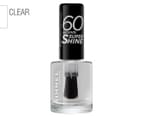 Rimmel 60 Seconds Super Shine Nail Polish 8mL - Clear 1
