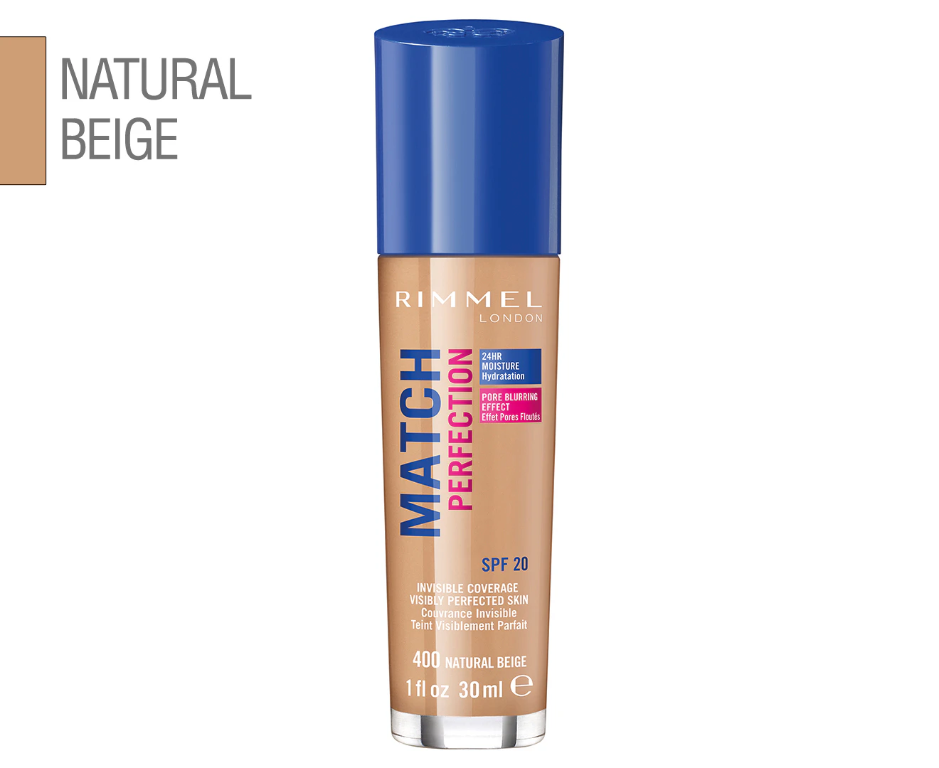 Rimmel Match Perfection Foundation 400 Natural Beige