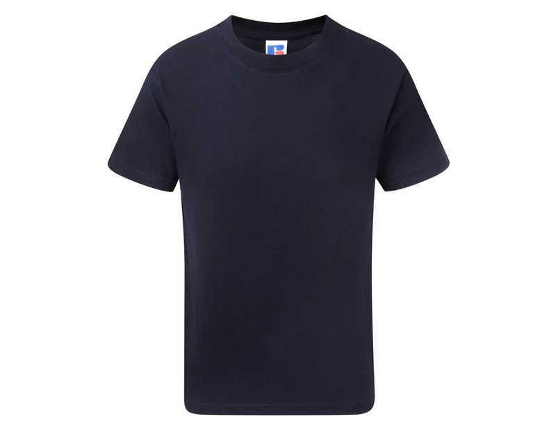 Jerzees Schoolgear Childrens/Kids Slim Fit Cotton T-Shirt (French Navy) - RW5429