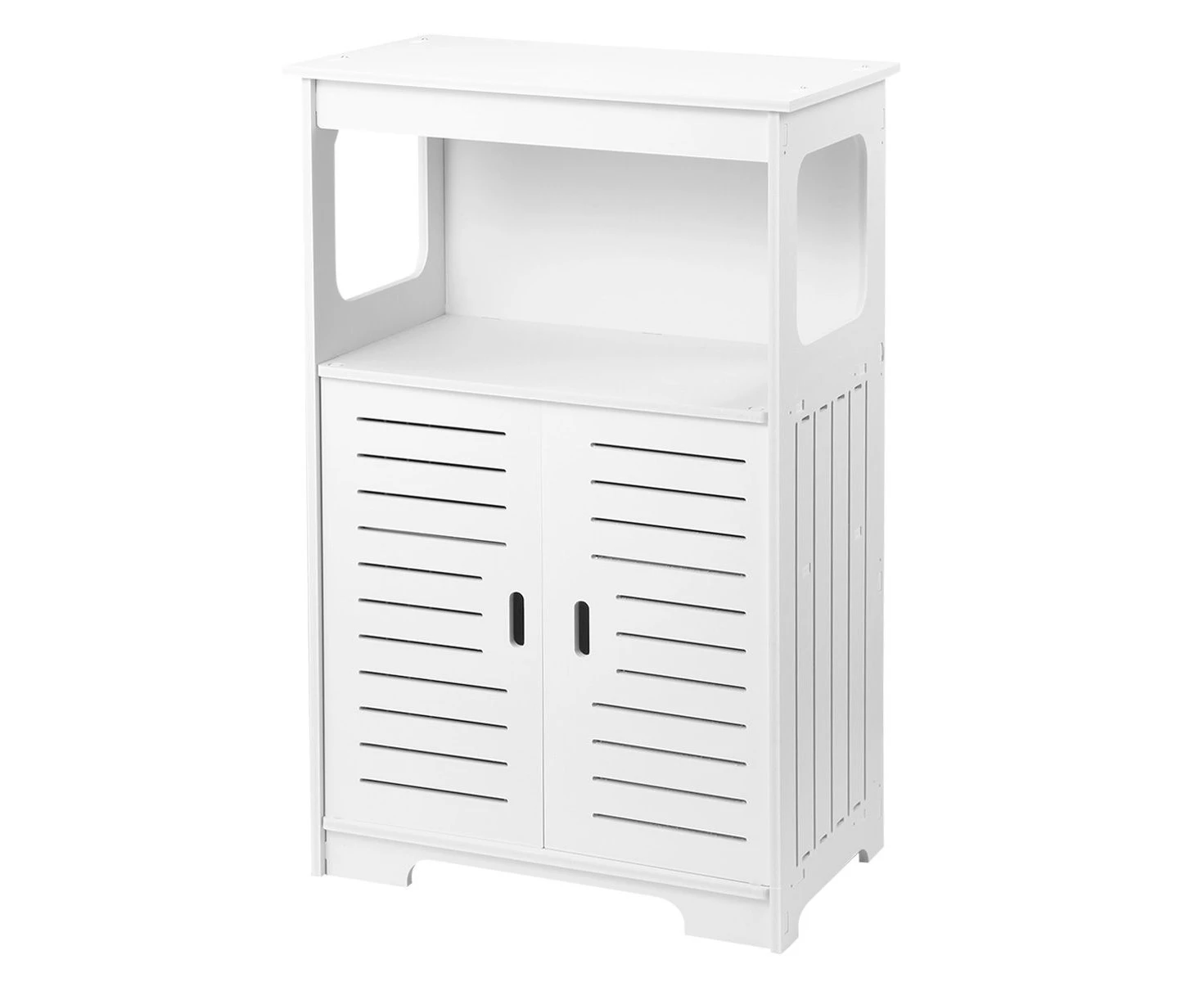 Freestanding Bathroom Cabinet Storage Shelf Organiser Stand Waterproof Cupboard