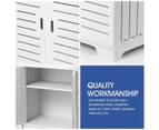 Freestanding Bathroom Cabinet Storage Shelf Organiser Stand Waterproof Cupboard