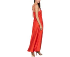 Bcbgmaxazria Women's Dresses Slip Dress - Color: Dark Orange