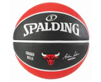 Spalding NBA Team Series Chicago Bulls Size 6 Outdoor Basketball - Multi