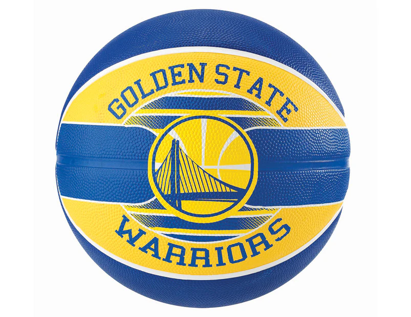 Spalding NBA Team Series Golden State Warriors Size 3 Outdoor Basketball - Multi