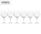 Set of 6 Krosno Harmony Pinot Wine Glasses 1