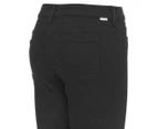 Riders by Lee Women's Mid Ankle Skimmer Jeans - Black Out