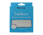 Kidz Kiss Bamboo Bassinet/Cradle Waffle Blanket