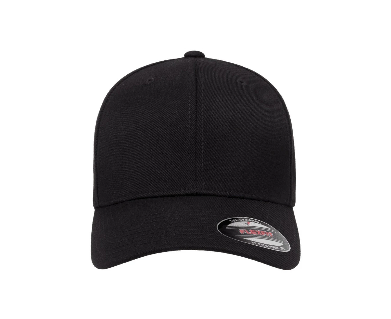 Flexfit By Yupoong Wool Blend Baseball Cap (Black) - RW7558