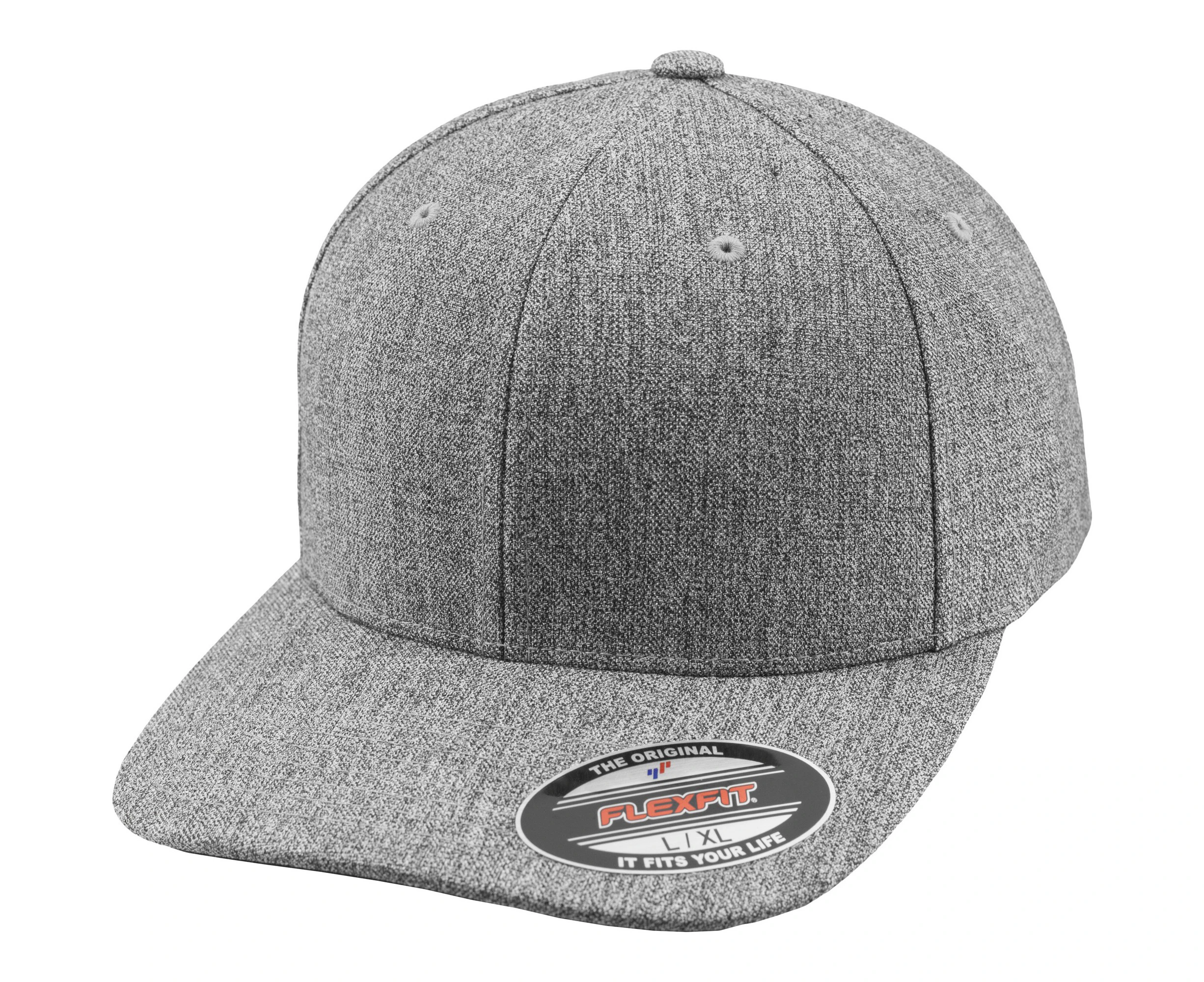 Flexfit by Yupoong Plain Span Cap (Heather Grey) - RW7693