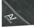 Activus Microfibre Sports Towel w/ Pocket - Grey 2