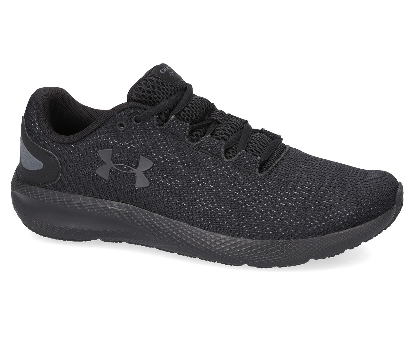 Under Armour Men s UA Charged Pursuit 2 Running Shoes Black Catch