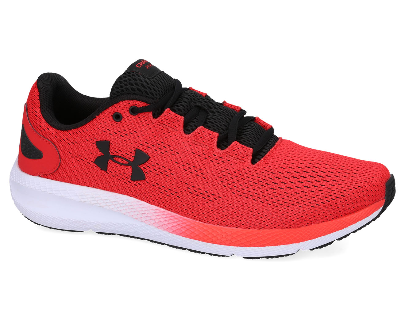 Under Armour Men's UA Charged Pursuit 2 Running Shoes - Red/White/Black ...
