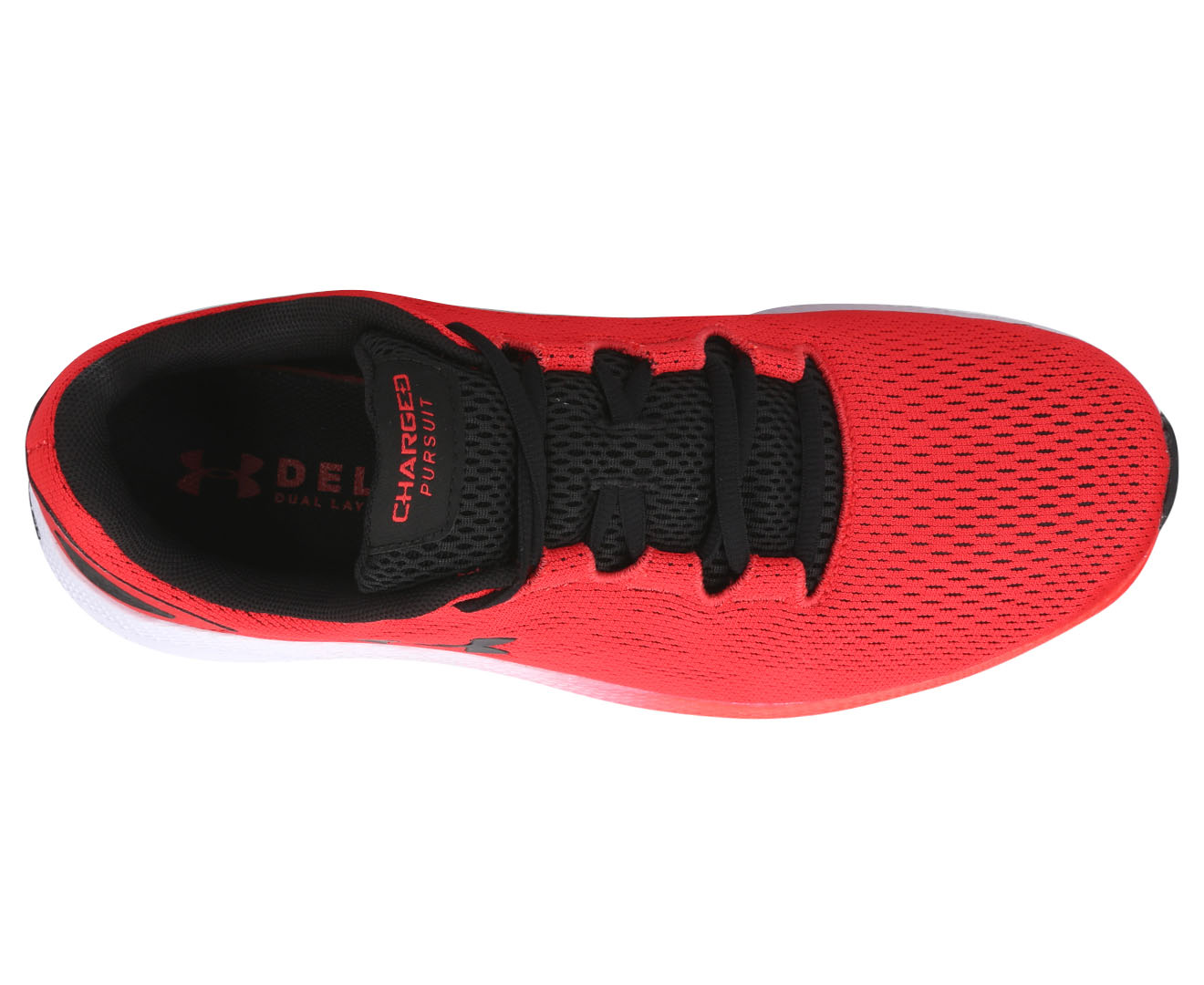 Under Armour Men's UA Charged Pursuit 2 Running Shoes - Red/White/Black ...