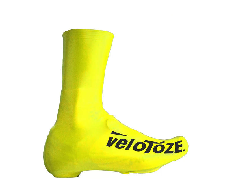 Velotoze Tall Bike Shoe Covers Day Glo Yellow 2016
