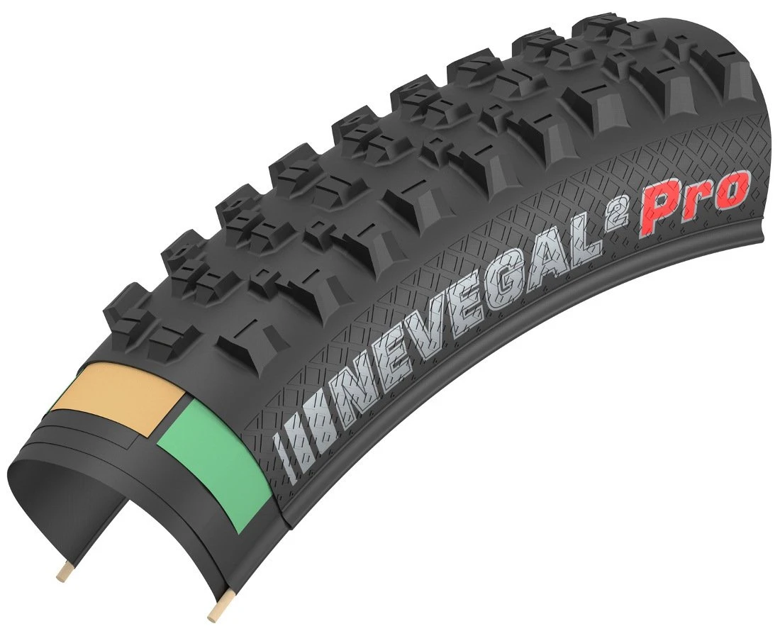 Kenda K1211 Nevegal 2 Pro 29x2.40 ATC E-Bike Enduro Folding Bead Tyre Black