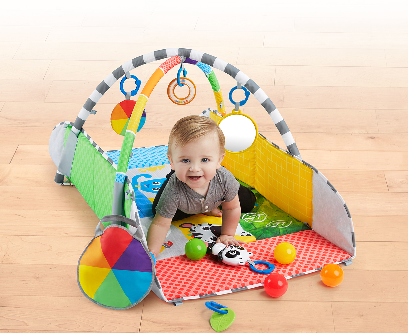 Baby Einstein Patch's 5-in-1 Colour Playspace Activity & Gym Ball Pit ...