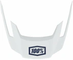 100% Altec Bike Helmet Visor White X-Small/Small