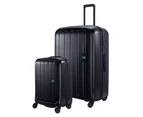 Lojel Lucid 2 Hardside Duo Suitcase Luggage Carry On / Large  - Black