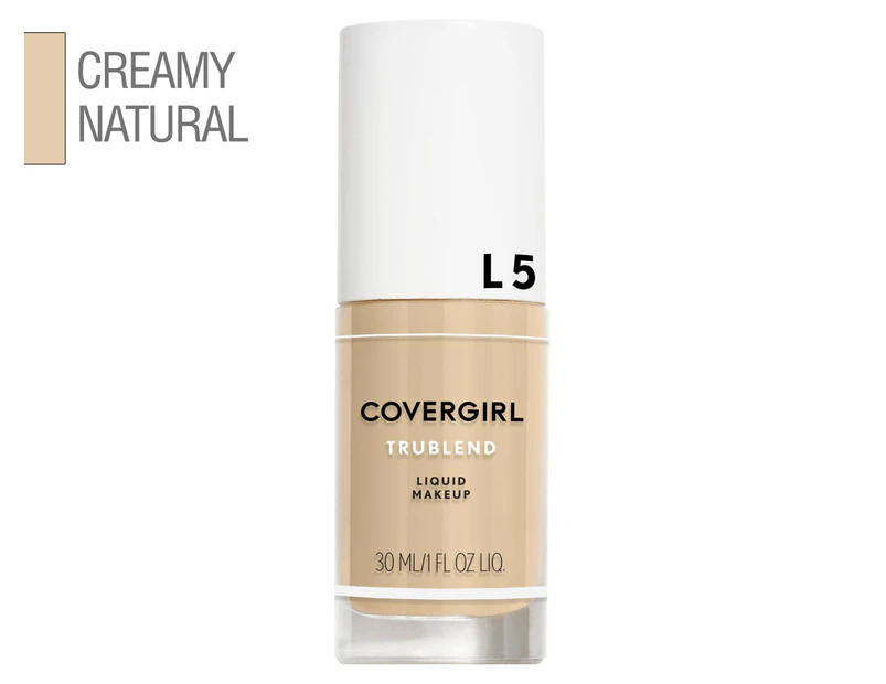 Covergirl TruBlend Liquid Makeup 30mL - Creamy Natural