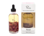 120ml Botanical Bath & Body Oils - Rose