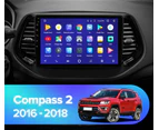 Car Dealz 10.2 Android 8.1 Jeep Compass 2 MP 2016-2018 w CAM Head Unit Plus OEM Fascia - 2016, Left Hand Drive