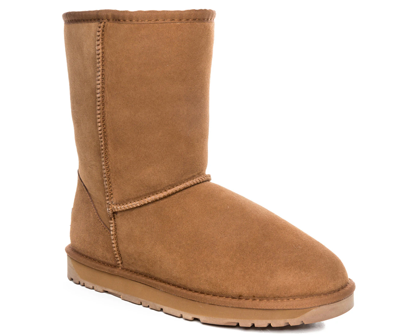 OZWEAR Connection Men's New Generation Ugg Classic 3/4 Short Boots - Chestnut