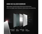 ELEGANT Round LED Mirror Bathroom Wall Mounted Illuminated Touch Switch Anti-Fog Mirrors led Lights,600mm …