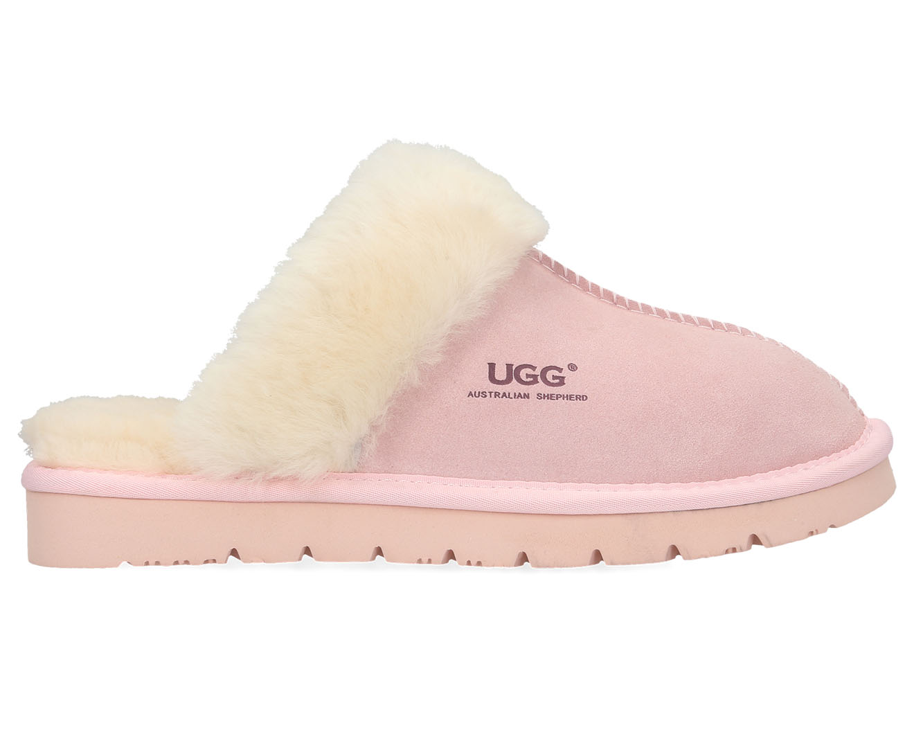 Australian Shepherd Women's Muffin Slippers - Pink | Catch.co.nz