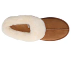 Australian Shepherd Unisex Homey Slippers - Chestnut