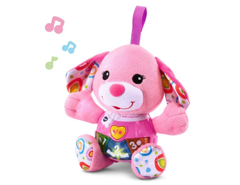 VTech Little Singing Puppy Toy - Pink