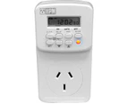 HPM D817/2DP  7 Day Digital Timer -  Electrical Timer  Up To 14 Different "On" and "Off" Switches During Each Day of the Week  7 DAY DIGITAL TIMER -