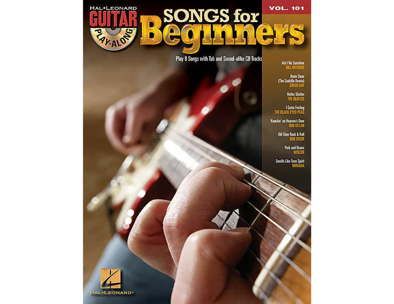 Guitar Play-Along Volume 101: Songs for Beginners TAB Book and AAI Music *BRAND  *