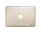 WIWU Merge PU Leather Sleeve Cover Laptop Case For Apple MacBook Air 13.3inch A1466/A1369/MC503/MC965/MD508-Gold 4