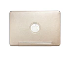 WIWU Merge PU Leather Sleeve Cover Laptop Case For Apple Macbook Air 13.3 Air 13.3 A1932/A2179-Gold