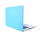 WIWU One-Side PU Skin Front Cover Protect Sleeve Laptop Case Cover For Apple Macbook Pro 15.4 A1707/A1990-Light Blue 1