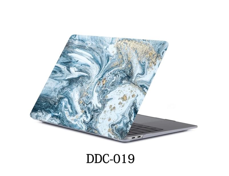 WIWU Marble UV Print Case Laptop Case Hard Protective Shell For Apple Macbook Pro 15.4 A1707/A1990-DDC-019