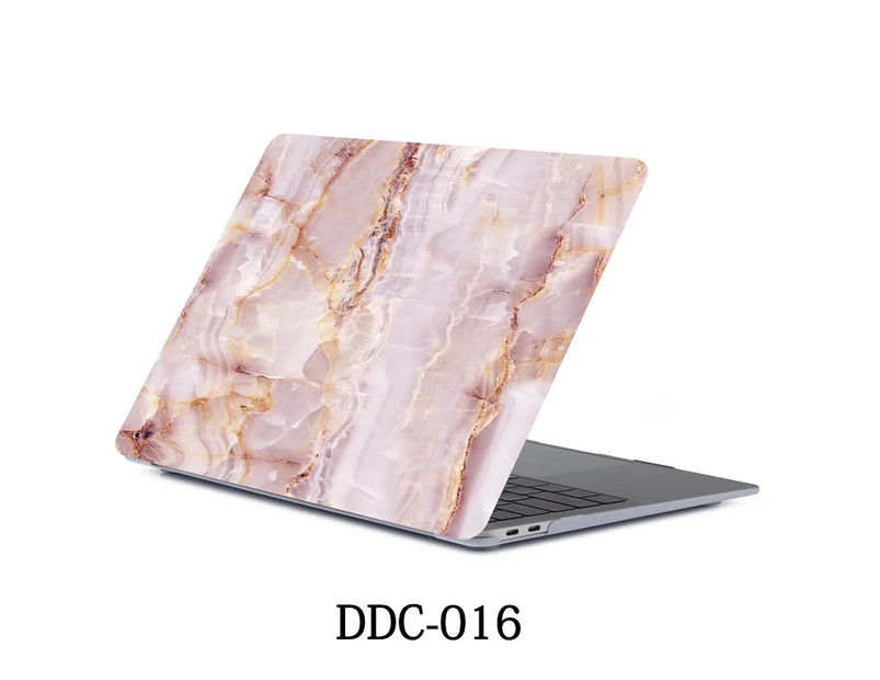 WIWU Marble UV Print Case Laptop Case Hard Protective Shell For Apple Macbook Pro 13.3 A1706/A1708/A1989/A2159-DDC-016