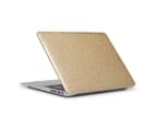 WIWU One-Side PU Skin Front Cover Protect Sleeve Laptop Case Cover For Apple Macbook Air 13.3 Air 13.3 A1932/A2179-Glitter Gold 4