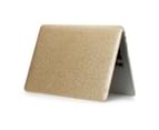 WIWU One-Side PU Skin Front Cover Protect Sleeve Laptop Case Cover For Apple Macbook Air 13.3 Air 13.3 A1932/A2179-Glitter Gold 6