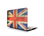 WIWU Flag Case New Laptop Case Hard Protective Shell For Apple Macbook Pro 15.4 A1707/A1990-Flag UK