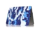 WIWU Camouflage Case New Laptop Case Hard Protective Shell For Apple Macbook Pro 15.4 A1286/MB470/MB471/MC026/MD103-Camouflage Blue 4
