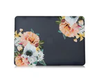 WIWU Flower Case New Laptop Case Hard Protective Shell For Apple Macbook White 13.3 Pro 13.3 A1278/MB990/MB991/MB467-Flower02