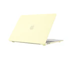 WIWU Cream Case New Laptop Case Hard Protective Shell For Apple Macbook Retina 15.4 A1398/MC975/MC976-Yellow