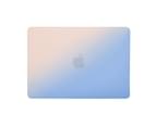 WIWU Rainbow Case New Laptop Case Hard Protective Shell For MacBook Air 13.3inch A1466/A1369/MC503/MC965/MD508-Gradient Pink&Blue 5