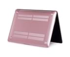 WIWU Metallic Case New Laptop Case Hard Protective Shell For Apple Macbook Retina 15.4 A1398/MC975/MC976-Rose Gold