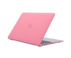 WIWU Cream Case New Laptop Case Hard Protective Shell For Apple Macbook White 13.3 Pro 13.3 A1278/MB990/MB991/MB467/MC374-Pink 1
