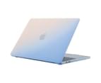 WIWU Rainbow Case New Laptop Case Hard Protective Shell For Macbook Pro 15.4 A1707/A1990-Gradient Pink&Blue 1